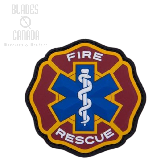 Mil-Spec Monkey Patch - Fire Rescue PVC